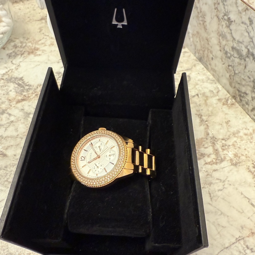 Bulova Gold and Silver Women's Watch